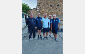 L'équipe de l'UBP avec son président M Sainty