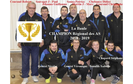 Finale Régionale AS LIGUE BOULISTE BRETAGNE PAYS DE LA LOIRE      