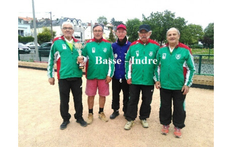 Qualificatif CBD 44 Vétéran quadrette