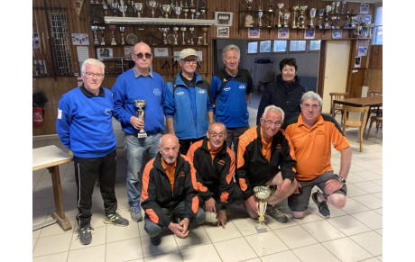 Régional quadrette vétérans au MANS